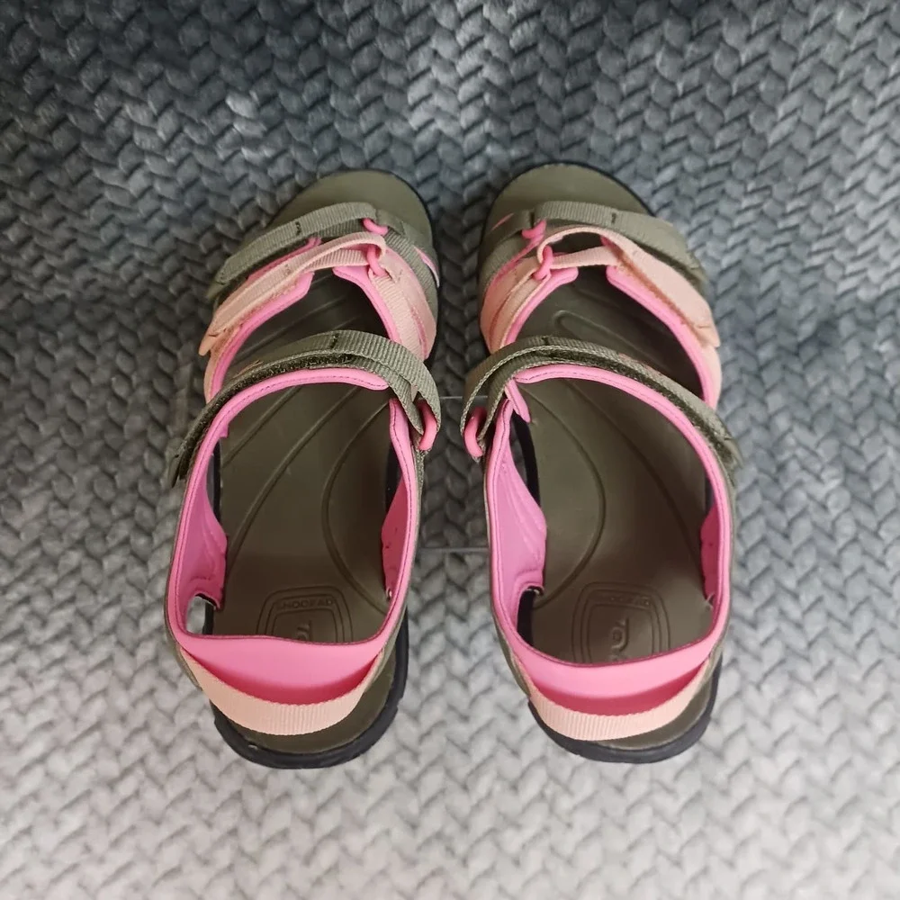 Teva Tirra Women's Strappy Sandals Burnt Olive Adjustable‎ Strap Comfort Size 5